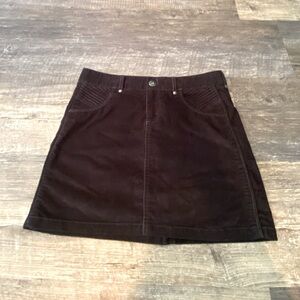 Athleta Black A-Line Skirt
